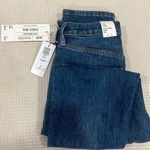 Denim Forum The Yoko High Rise Slim